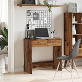 vidaXL Desk Old Wood 80x40x75 cm Engineered Wood