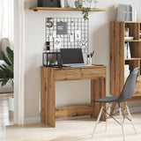 vidaXL Desk Artisian Oak 80x40x75 cm Engineered Wood