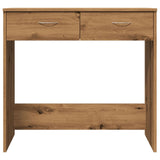 vidaXL Desk Artisian Oak 80x40x75 cm Engineered Wood