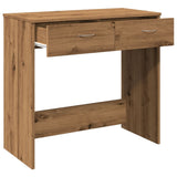 vidaXL Desk Artisian Oak 80x40x75 cm Engineered Wood