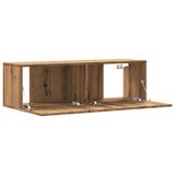 vidaXL Wall Mounted TV Cabinet Artisan Oak 100x30x30 cm Engineered Wood