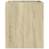 vidaXL Sink Cabinet Sonoma Oak 80x38.5x46 cm Engineered Wood