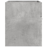 vidaXL Sink Cabinet Concrete Grey 80x38.5x46 cm Engineered Wood