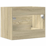 vidaXL Sink Cabinet Sonoma Oak 60x38.5x48 cm Engineered Wood