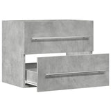 vidaXL Sink Cabinet Concrete Grey 60x38.5x48 cm Engineered Wood