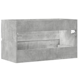 vidaXL Bathroom Hanging Cabinet Concrete Grey 80x38.5x45 cm Engineered Wood