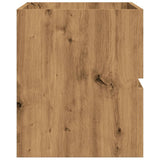 vidaXL Bathroom Hanging Cabinet Artisian Oak 80x38.5x45 cm Engineered Wood