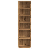 vidaXL Shoe Cabinets 2 pcs Artisan Oak 28x27x102 cm Engineered Wood