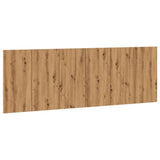 vidaXL Wall Headboard Artisian Oak 240x1.5x80 cm Engineered Wood