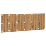 vidaXL Wall Headboard Artisian Oak 240x1.5x80 cm Engineered Wood