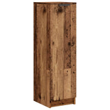 vidaXL Shoe Cabinet Old Wood 29.5x35x100.5 cm Engineered Wood