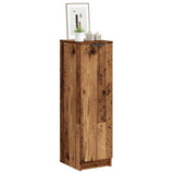 vidaXL Shoe Cabinet Old Wood 29.5x35x100.5 cm Engineered Wood