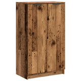 vidaXL Shoe Cabinet Old Wood 59x35x100.5 cm Engineered Wood