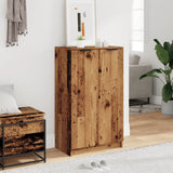 vidaXL Shoe Cabinet Old Wood 59x35x100.5 cm Engineered Wood