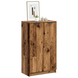 vidaXL Shoe Cabinet Old Wood 59x35x100.5 cm Engineered Wood