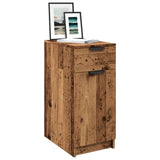 vidaXL Desk Cabinet Old Wood 33x50x75 cm Engineered Wood