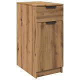 vidaXL Desk Cabinet Artisan Oak 33x50x75 cm Engineered Wood