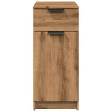 vidaXL Desk Cabinet Artisan Oak 33x50x75 cm Engineered Wood