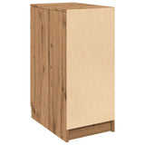 vidaXL Desk Cabinet Artisan Oak 33x50x75 cm Engineered Wood