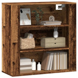 vidaXL Wall Cabinet Old Wood 80x33x80 cm Engineered Wood