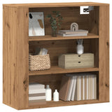 vidaXL Wall Cabinet Artisian Oak 80x33x80 cm Engineered Wood