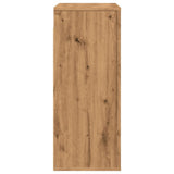 vidaXL Wall Cabinet Artisian Oak 80x33x80 cm Engineered Wood