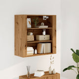 vidaXL Wall Cabinet Artisian Oak 80x33x80 cm Engineered Wood