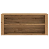 vidaXL Shoe Bench Artisan Oak 100x35x45 cm Engineered Wood