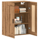 vidaXL Wall Mounted Cabinet Artisian Oak 69.5x34x90 cm Engineered Wood