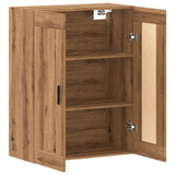 vidaXL Wall Mounted Cabinet Artisian Oak 69.5x34x90 cm Engineered Wood