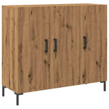 vidaXL Sideboard Artisian Oak 90x34x80 cm Engineered Wood