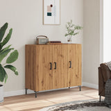 vidaXL Sideboard Artisian Oak 90x34x80 cm Engineered Wood