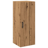 vidaXL Wall Mounted Cabinet Artisian Oak 34.5x34x90 cm Engineered Wood