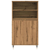 vidaXL Highboard Artisian Oak 60x36x110 cm Engineered Wood