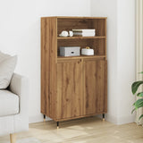 vidaXL Highboard Artisian Oak 60x36x110 cm Engineered Wood