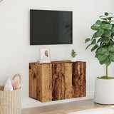 vidaXL TV Cabinet Wall-mounted Old Wood 60x30x41 cm