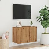 vidaXL TV Cabinet Wall-mounted Artisian Oak 60x30x41 cm