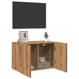 vidaXL TV Cabinet Wall-mounted Artisian Oak 60x30x41 cm