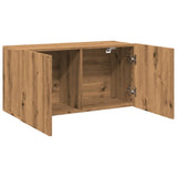 vidaXL TV Cabinet Wall-mounted Artisian Oak 80x30x41 cm