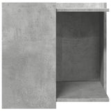 vidaXL Cat Litter Box Enclosure Concrete Grey 53x53x51 cm Engineered Wood