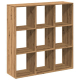 vidaXL Room Divider Bookcase Artisan Oak 102x29x103.5 cm Engineered Wood