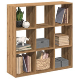 vidaXL Room Divider Bookcase Artisan Oak 102x29x103.5 cm Engineered Wood