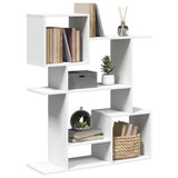 vidaXL Room Divider Bookcase White 92x29x112 cm Engineered Wood