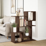 vidaXL Room Divider Bookcase Brown Oak 92x29x112 cm Engineered Wood