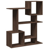 vidaXL Room Divider Bookcase Brown Oak 92x29x112 cm Engineered Wood