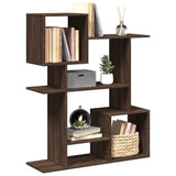 vidaXL Room Divider Bookcase Brown Oak 92x29x112 cm Engineered Wood