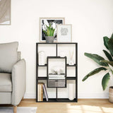 vidaXL Bookcase Black 63x20x90 cm Engineered Wood