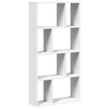 vidaXL Bookcase White 60x20x120 cm Engineered Wood