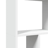 vidaXL Bookcase White 60x20x120 cm Engineered Wood