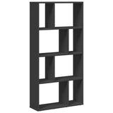 vidaXL Bookcase Black 60x20x120 cm Engineered Wood